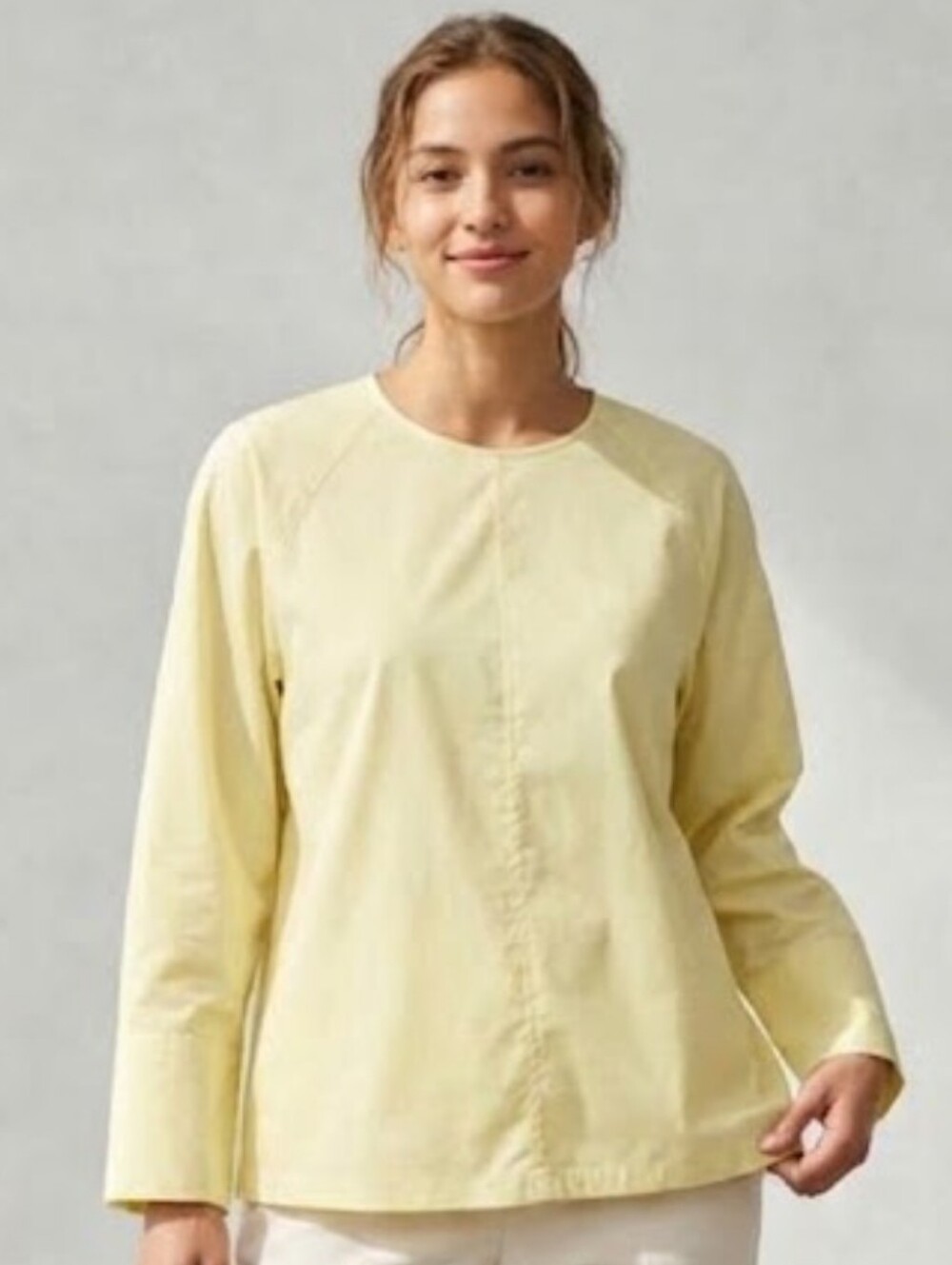 Uniqlo Minimalist Quiet Luxury Modern Yellow Small